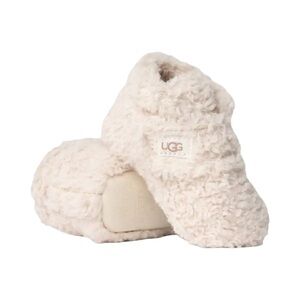 UGG Cream Fuzzy Baby Bixbee Booties-size 2/3